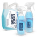 Bottles of Gyeon Q²M Interior Detailer in different sizes with labels, displaying the product name and brand.
