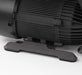 Polished Bliss Active 2.3 electric pressure washer motor housing with black rubber feet and mounting points.