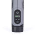 Close-up of the control buttons on a ShineMate EB210 Cordless Polisher on a white background