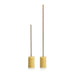 Two Sponge Guru Wheel brushes on a white background
