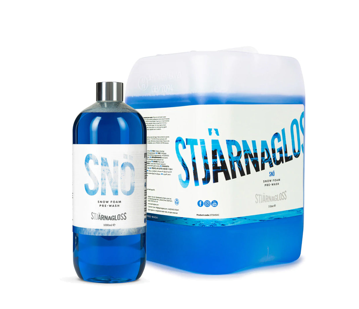 Stjarnagloss Sno pH Neutral Snow Foam